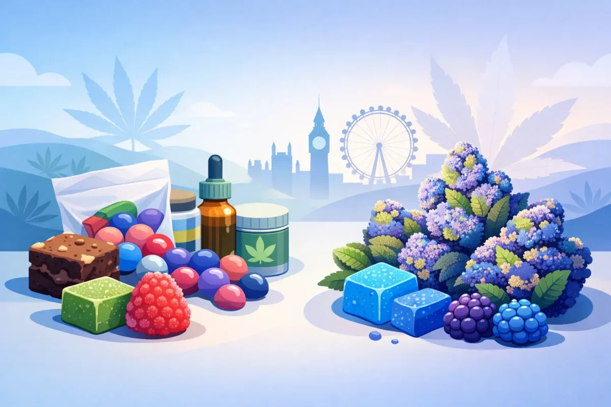 Family High Edibles UK and Blue Nerds Strain