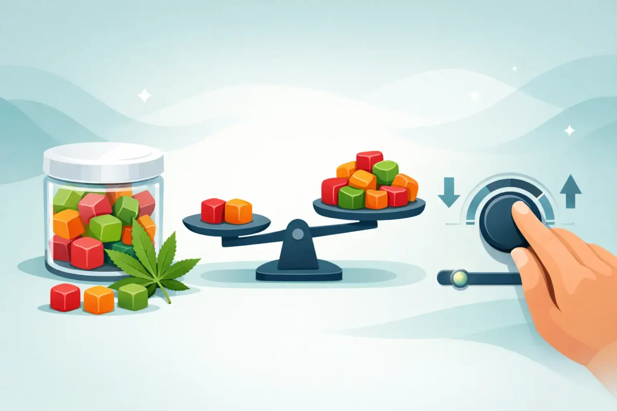 THC Gummy Dosage: Start Low, Stay in Control