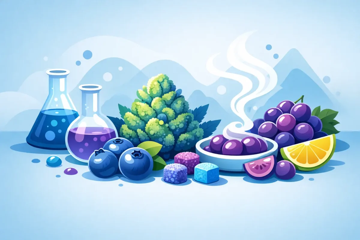 Blue Nerds Strain Flavour and Aroma Guide