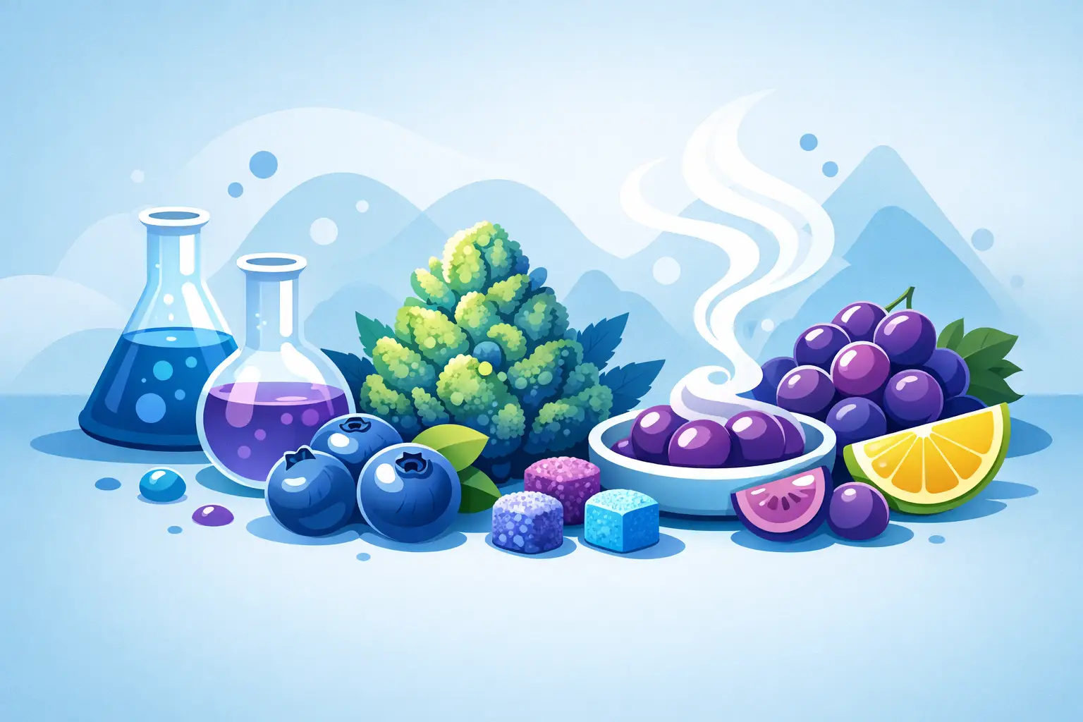 Blue Nerds Strain Flavour and Aroma Guide